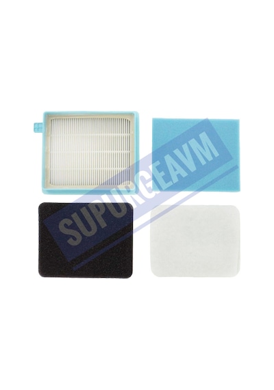 Philips Uyumlu FC 9324 PowerPro Compact  Hepa Filtre Seti
