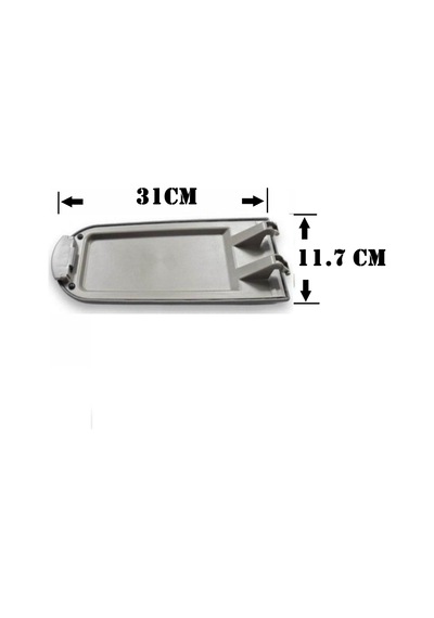 Seat Toledo 4 2012-2019 İçin Kolçak Kapağının Alt Plastik Tamir Seti Gri Renk