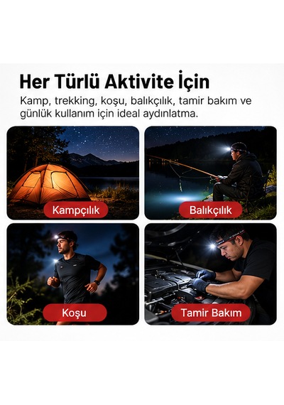 Klarus Hm3 Usb-c Kafa Lambası Siyah