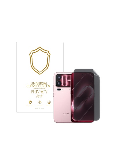 Microcase Xiaomi 18 Pro İle Uyumlu Privacy Gizlilik Filtreli Hayalet Nano Ekran Koruyucu-ekm110