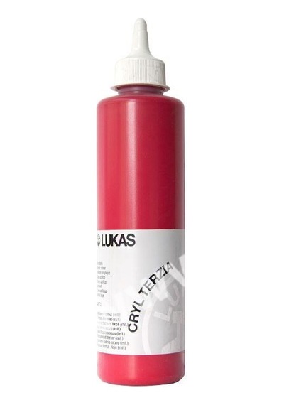 Lukas Cryl Terzia Akrilik Boya 500 Ml. 4874 Kadmiyum Kırmızı Koyu