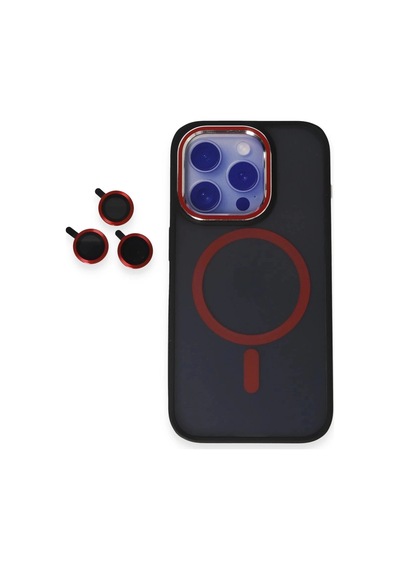 Joko Apple Uyumlu iPhone 15 Pro Max Winner Magsafe Kapak - Kırmızı Çok Renkli