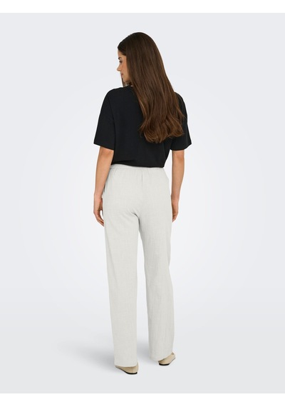 Only Onltızana Cotton Loose Pants Wvn Noos Kadın Beyaz Pantolon - 15319090