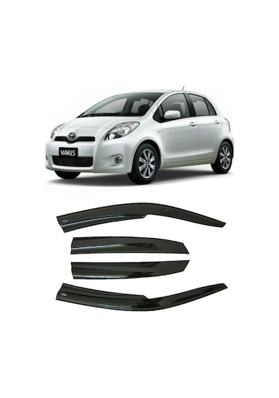 Toyota Uyumlu Yaris 2007-2012 Ithal 4'Lü Cam Rüzgarlık Seti