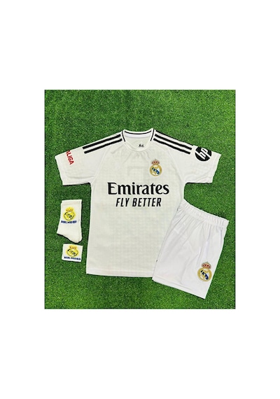 Real Madrid 2024/25 Sezonu Jude Bellingham İç Saha Çocuk Forması Çok Renkli