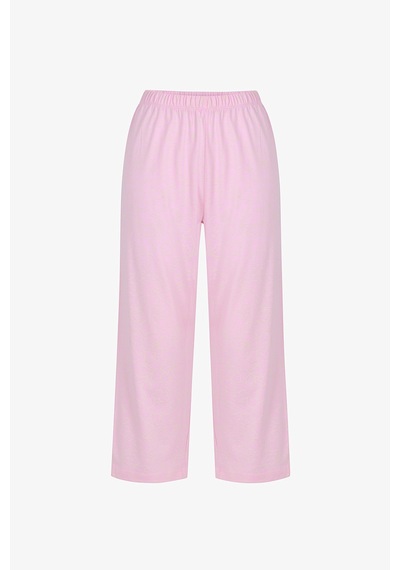 Penti Pembe Roses Pamuklu Kapri Pijama Takımı