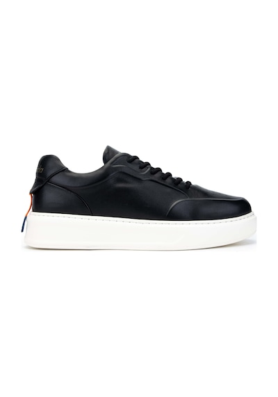 Barracuda Erkek Hakiki Deri Siyah/siyah Sneakers & Spor Ayakkabı 511 Bu3510a Erk Ayk Y24 Black/black Çok Renkli