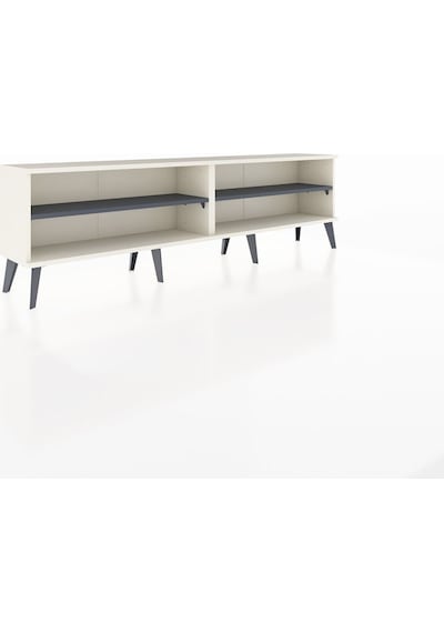 Arges Tv Ünitesi 2 Raflı 176x30x51 Aytaşı-aytaşı/antrasit Aytası/antrasıt