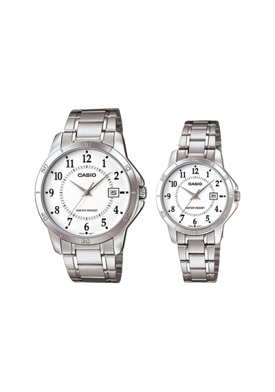 Casio Mtp-ltp-v004d-7budf Kadın-Erkek Çift Kol Saati