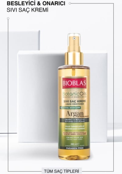Sıvı Saç Kremi Argan Yağlı 200 Ml X 2 Adet