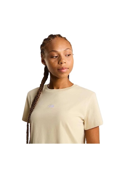 The North Face W Essential Regular Ss Cutie Kadın T-shirt Bej