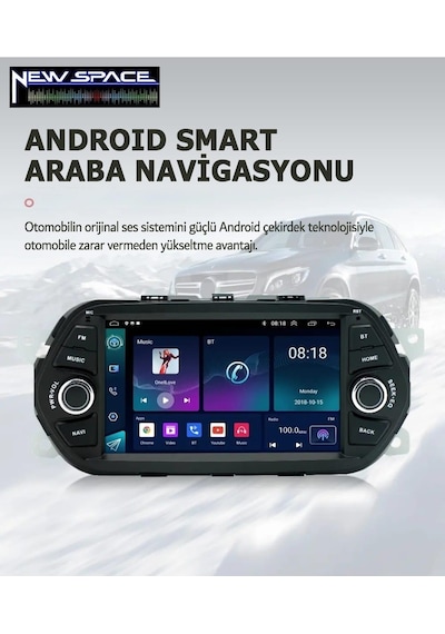 Fiat Egea Tuşlu 2 GB Ram 32 GB Rom Carplay Multimedya