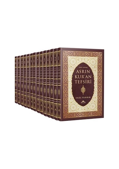 İlmin Işığında Asrın Kur'an Tefsiri Seti - 14 Kitap Takım - Celal Yıldırım - Miraç Yayınları