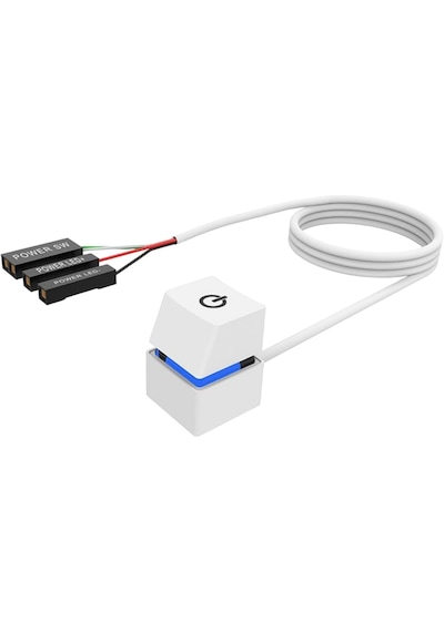 Alfais 5015 Pc Led Işıklı Harici Başlatma Güç Açma Kapama Düğmesi