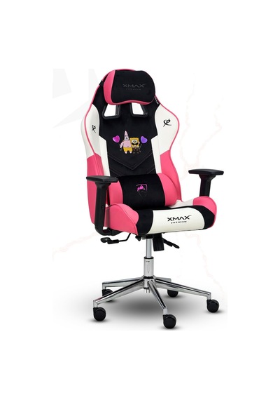 Mini Rio Sunger Bob Kumaş Pembe Çocuk Oyuncu Koltuğu -1 Pembe