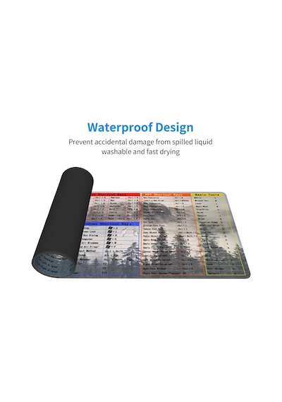 Tr Excel Word Power Point Kısa Kesim Kısayollar Tuşlar Bilgisayar Komut İstemi Dağ Mouse Pad Oyun Klavyesi Mousepad