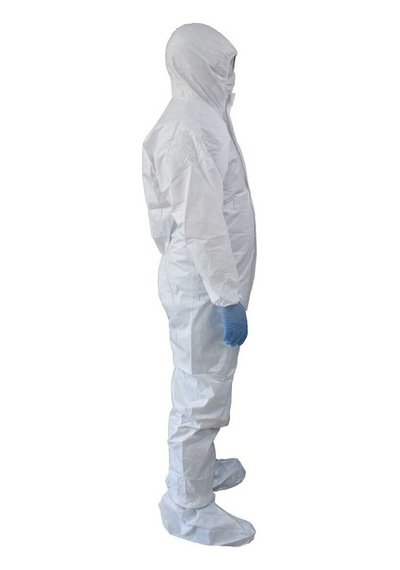 Vento Guard Koruyucu Tulum - Xl Beyaz Non-woven Kumaş