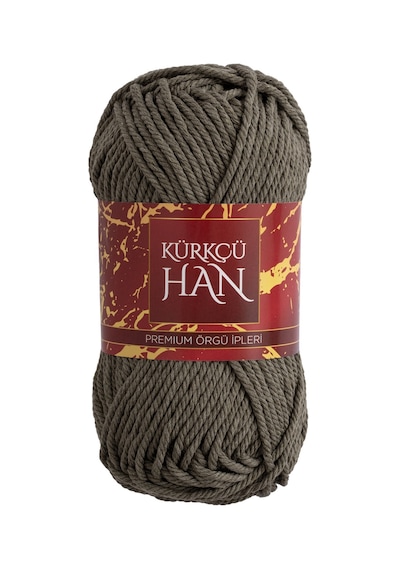 Cotton Comfort 100gr Pamuklu Makrome Punch Amigurumi Örgü İpi - Haki Yeşili