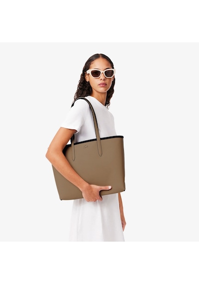 Lacoste Kadın Çift Taraflı Omuz Çantası Nf2142aa.a91 Krem