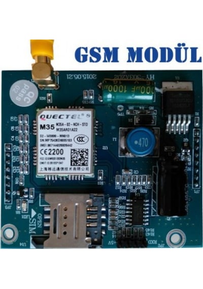 Opax-2545 Pstn/Gsm/Sms Panel & Bgr-10 Kablolu Sirenli Full Set