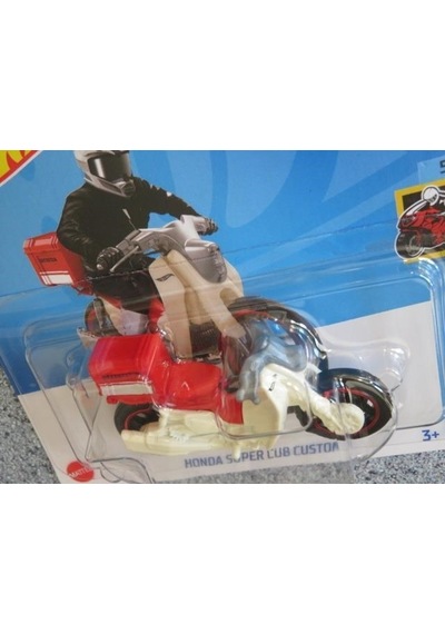 Hot Wheels H3h 160 Honda Super Cub Custom Bike Red 2023 160/250 C
