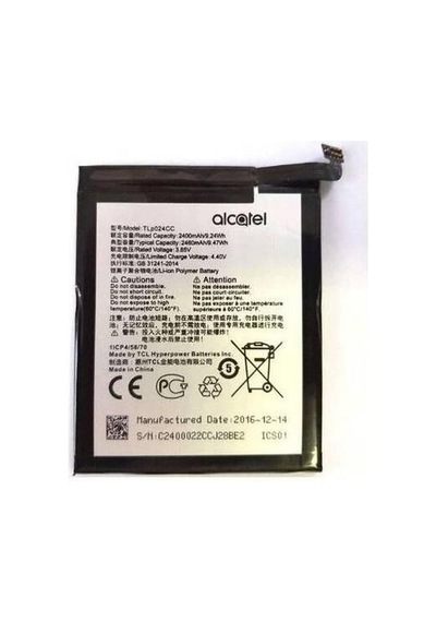 Alcatel Shine Lite 5080X Tlp024Cc Batarya Pil Lityum İyon