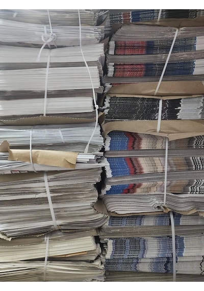 Sıfır Temiz 1 Kg Gazete Bayi Çıkışlı Gazete Taşınma Gazete Kağıdı Ambalaj Kağıdı 1 Kilogram