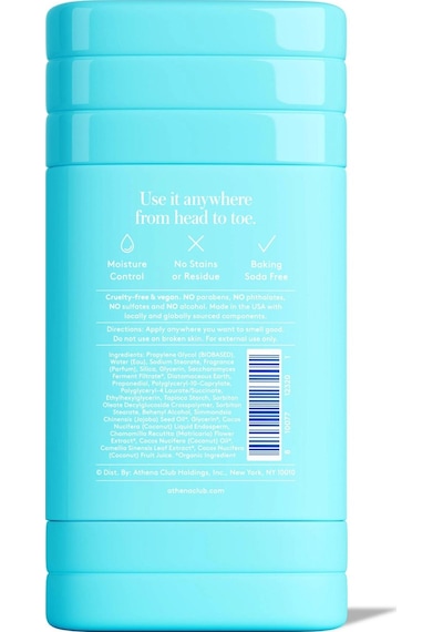 Athena Club Sea Splash Alüminyumsuz Tüm Vücut Stick Deodorant 85gr