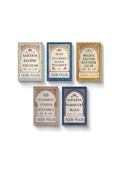 Yasin Pişgin Serisi Kuranın Kalbine Yolculuk-insan Ve Peygamber Olarak Muhammed 5'li Set