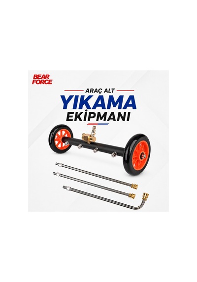Robeve Bear Force 2 Si 1 Arada Araç Altı Yıkama Aparatı Ve Basınçlı Zemin Temizleme Aparatı 110-280 Bar 1/4 Quick Plug Bağlantılı 4 Nozullu Paslanmaz Çelik Underbody Cleaner Robeve Bear Force 2 Si 1 Arada Araç Altı Yıkama Aparatı Ve Basınçlı Zemin Temizleme Aparatı 110-280 Bar 1/4 Quick Plug Bağlantılı 4 Nozullu Paslanmaz Çelik Underbody Cleaner