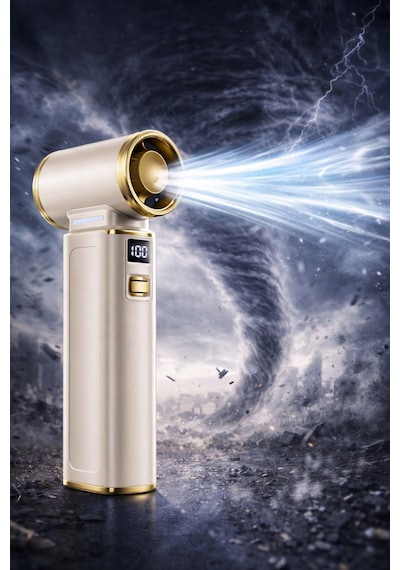 Mioji AD72 Pro 8000MAH 150000RPM Taşınabilir Güçlü Hava Üfleme Cihazı - Beyaz