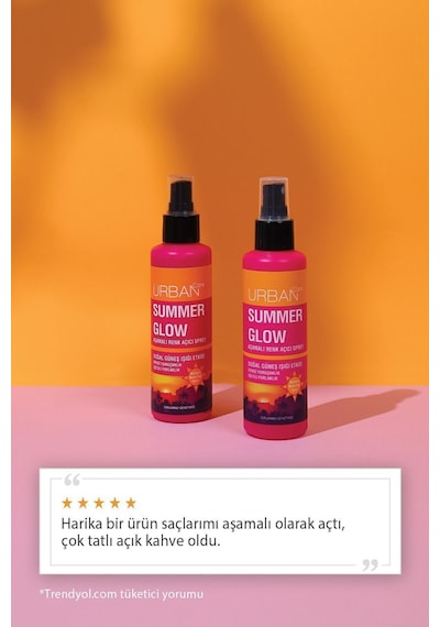 Urban Care Summer Glow Aşamalı Renk Açıcı Sprey 150 ML