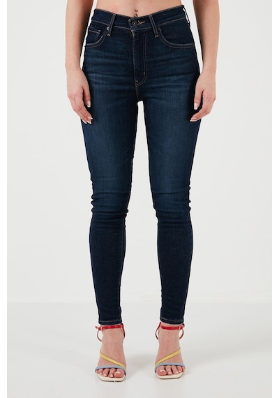 Levi's Mile High Super Skinny Kadın Jean Pantolon - Toronto Above-2663 Lacivert
