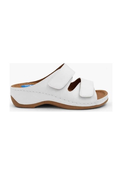 Look Life Kadın Beyaz Jelly Cool Halluks Valgus Ortopedik Terlik - Anneler Günü Hediyesi