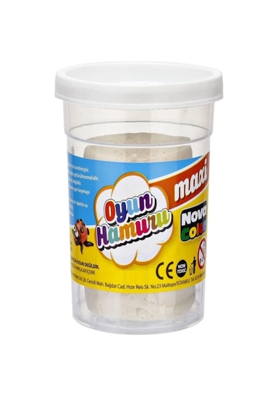Nova Color Oyun Hamuru 100gr Krem - 4 Adet Çok  Renkli