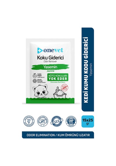 Onevet Kedi Kumu Koku Giderici Yaseminli 15 Adet 25 Gr