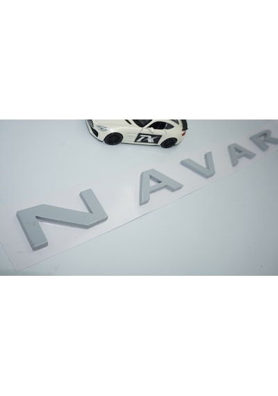 Dk Tuning Navara 3m 3d Gri Abs Bagaj Yazı Logo Nissan İle Uyumlu