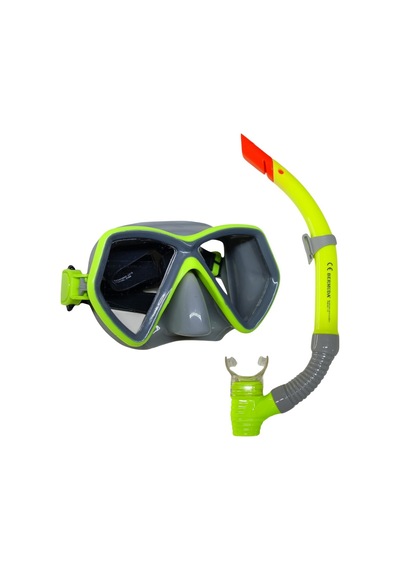 Daphne Snorkel Maske Set - 2189a/113csb Lisinya Çok Renkli