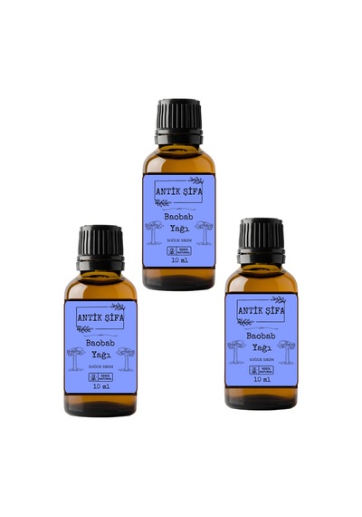 %100 Saf Baobab Yağı 3 X 10ml 20 ML