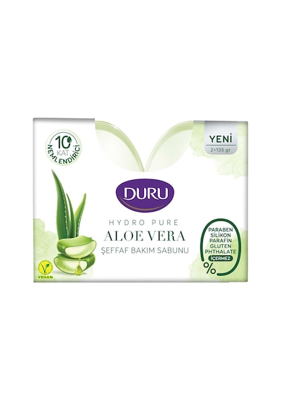 Hydro Pure Aloe Vera Şeffaf Bakım Sabunu 2 X 135 Gr Diğer