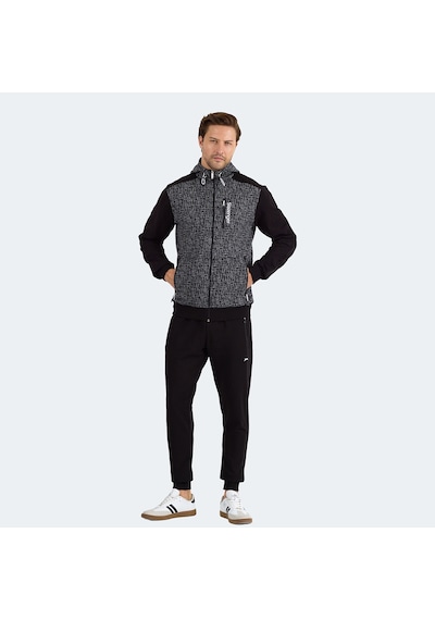Slazenger FALOR Erkek Eşofman Takımı Siyah