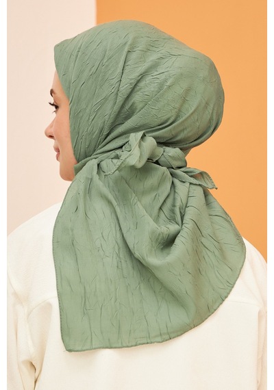 Bambu Kraş Eşarp Tesettür Giyim, Hafif, Rahat, Şık, Yüksek Kalite, Hijab, Scarf, Shawl Yeşil