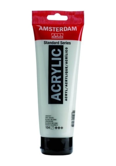 Akrılık Boya Amsterdam Zınc Whıte 120Ml. 104