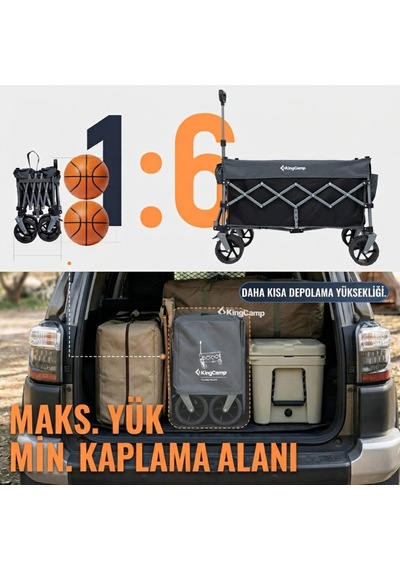 Kingcamp Trailmate L7 Xl 300l Premium Vagon Taşıma Aracı