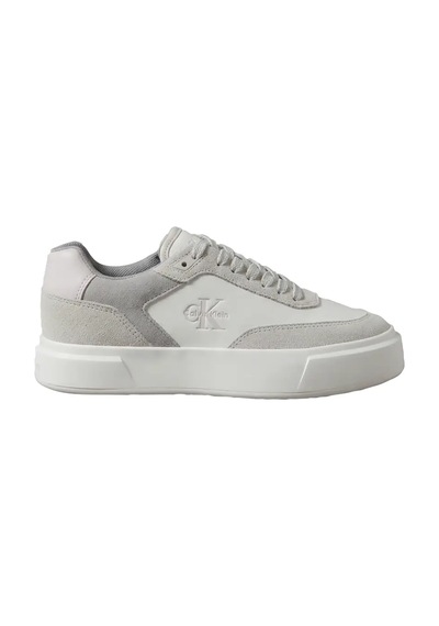 Calvin Klein Prıme Cupso Laceup L, 060 Gri Kadın Spor Ayakkabı & Sneaker