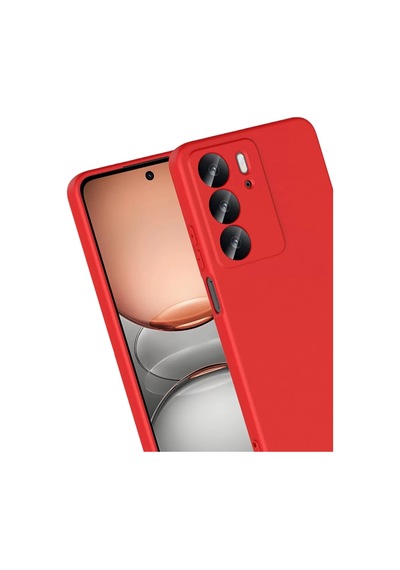 Newface Realme C75 4g First Silikon - Kırmızı