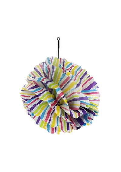 SÜS PONPON PELUR KAĞITTAN 35 CM RENGARENK