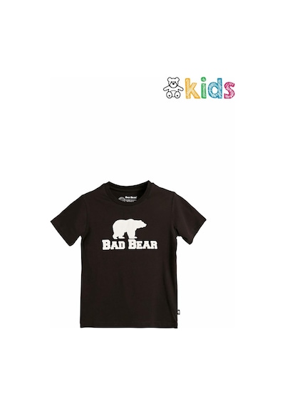 Bad Bear Bear Tee Kids Siyah T-shirt Çocuk Tişört-siyah Siyah