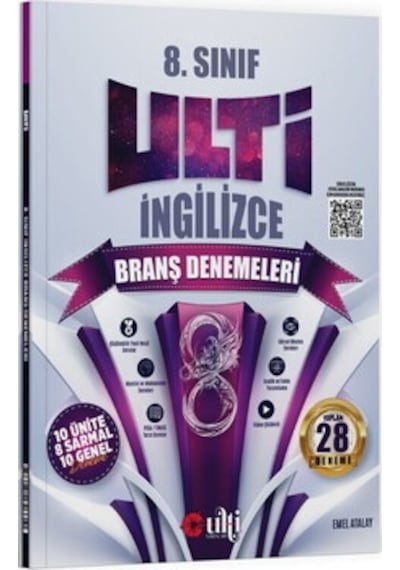 Ulti Yayınları 8. Sınıf İngilizce Denemeleri