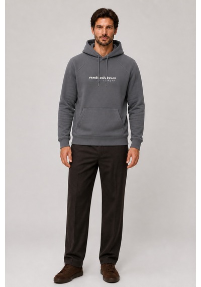 Redline Consume Erkek Regular Fit Kapüşonlu Sweatshirt Antrasit